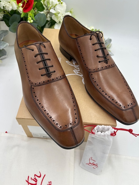 ********Men’s Christian Louboutin LAFITOCH leather Oxfords. Size 45.5./ l2.5 US. main image 8